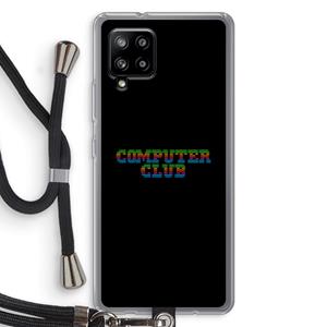 CaseCompany Retro: Samsung Galaxy A42 5G Transparant Hoesje met koord