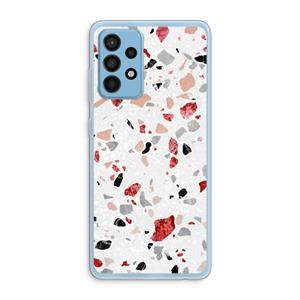 CaseCompany Terrazzo N°12: Samsung Galaxy A52 Transparant Hoesje