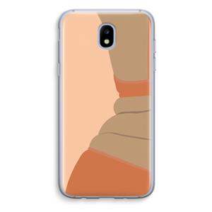 CaseCompany Bikini: Samsung Galaxy J5 (2017) Transparant Hoesje