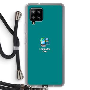 CaseCompany Win98: Samsung Galaxy A42 5G Transparant Hoesje met koord