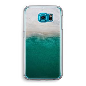 CaseCompany Stranded: Samsung Galaxy S6 Transparant Hoesje