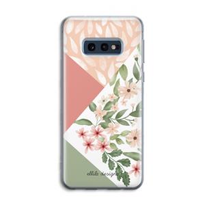 CaseCompany Sweet heaven geometrics: Samsung Galaxy S10e Transparant Hoesje