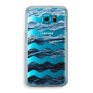 CaseCompany Oceaan: Samsung Galaxy S6 Transparant Hoesje