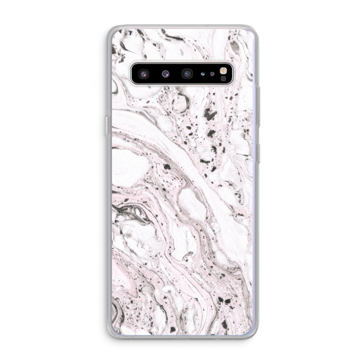 CaseCompany Mengelmoes: Samsung Galaxy S10 5G Transparant Hoesje