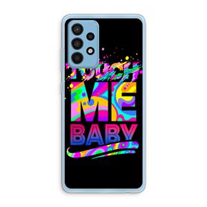 CaseCompany Touch Me: Samsung Galaxy A52 Transparant Hoesje