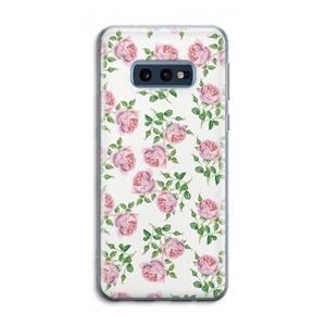 CaseCompany Kleine roosjes: Samsung Galaxy S10e Transparant Hoesje