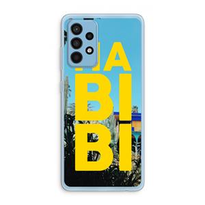 CaseCompany Habibi Majorelle : Samsung Galaxy A52 Transparant Hoesje