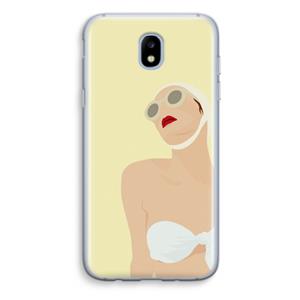 CaseCompany Summer: Samsung Galaxy J5 (2017) Transparant Hoesje