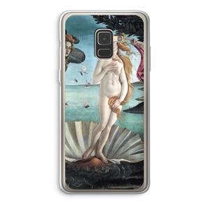 CaseCompany Birth Of Venus: Samsung Galaxy A8 (2018) Transparant Hoesje