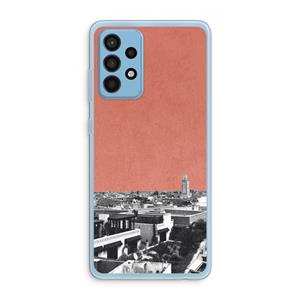 CaseCompany Marrakech Skyline : Samsung Galaxy A52 Transparant Hoesje