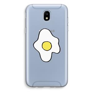 CaseCompany Spiegelei: Samsung Galaxy J5 (2017) Transparant Hoesje