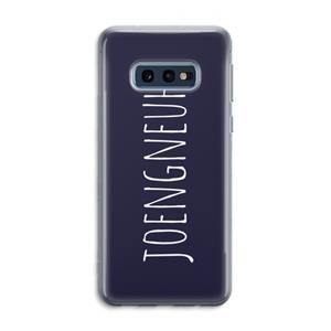CaseCompany Joengneuh!: Samsung Galaxy S10e Transparant Hoesje