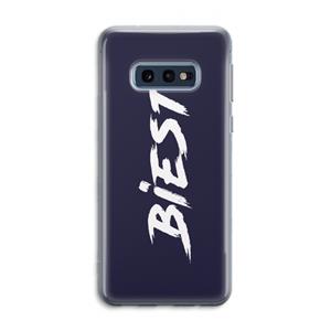 CaseCompany Biest: Samsung Galaxy S10e Transparant Hoesje