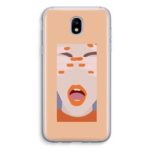 CaseCompany Surprise: Samsung Galaxy J5 (2017) Transparant Hoesje
