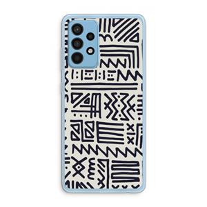 CaseCompany Marrakech print: Samsung Galaxy A52 Transparant Hoesje