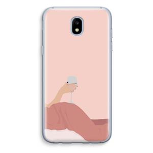 CaseCompany Wine: Samsung Galaxy J5 (2017) Transparant Hoesje