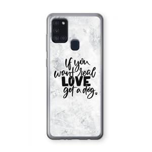 CaseCompany Partner in crime: Samsung Galaxy A21s Transparant Hoesje