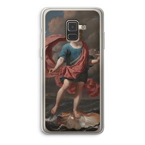 CaseCompany Soap Bubbles: Samsung Galaxy A8 (2018) Transparant Hoesje