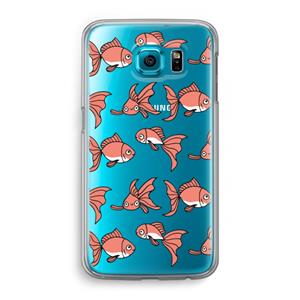 CaseCompany Blub: Samsung Galaxy S6 Transparant Hoesje