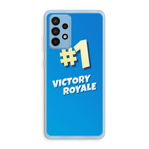CaseCompany Victory Royale: Samsung Galaxy A52 Transparant Hoesje