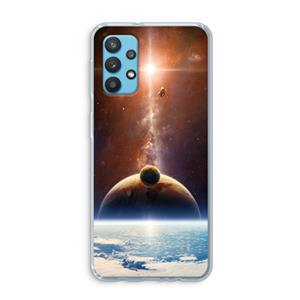 CaseCompany Omicron 2019: Samsung Galaxy A32 4G Transparant Hoesje