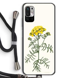 CaseCompany Tansy: Xiaomi Redmi Note 10 5G Transparant Hoesje met koord