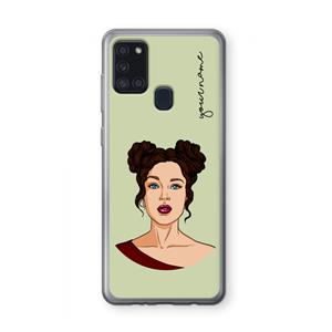 CaseCompany Pop-Art Creator: Samsung Galaxy A21s Transparant Hoesje