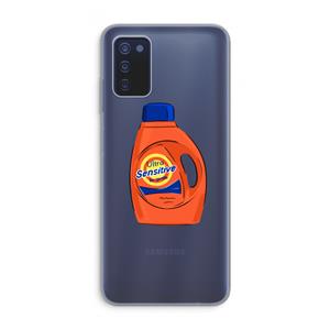 CaseCompany Ultra Sensitive: Samsung Galaxy A03s Transparant Hoesje