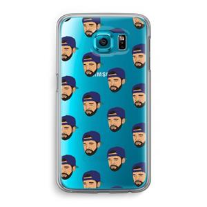 CaseCompany Drake Away: Samsung Galaxy S6 Transparant Hoesje