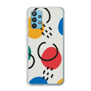 CaseCompany Illustratieve pop 3: Samsung Galaxy A32 4G Transparant Hoesje