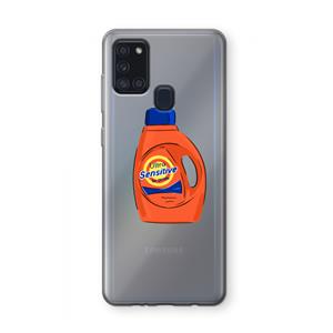 CaseCompany Ultra Sensitive: Samsung Galaxy A21s Transparant Hoesje