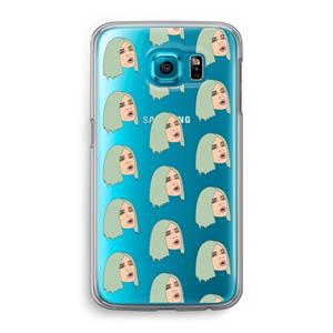 CaseCompany King Kylie: Samsung Galaxy S6 Transparant Hoesje