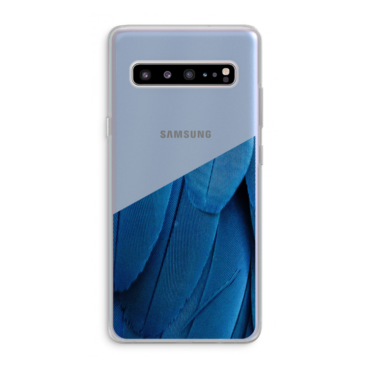 CaseCompany Pauw: Samsung Galaxy S10 5G Transparant Hoesje