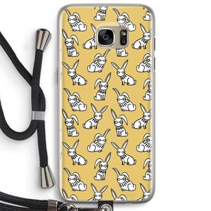 CaseCompany Haas: Samsung Galaxy S7 Edge Transparant Hoesje met koord