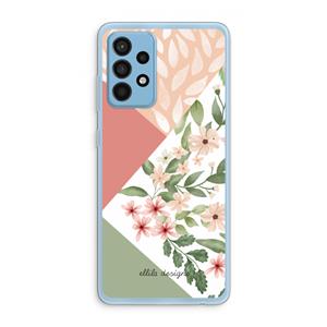 CaseCompany Sweet heaven geometrics: Samsung Galaxy A52 Transparant Hoesje