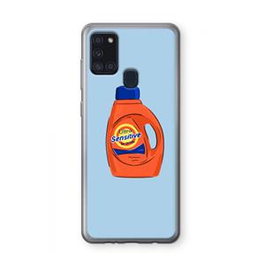 CaseCompany Ultra Sensitive: Samsung Galaxy A21s Transparant Hoesje