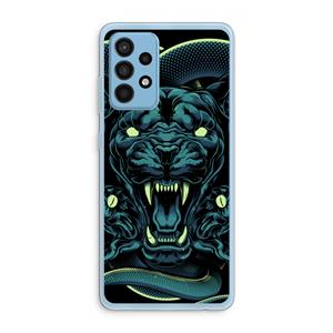 CaseCompany Cougar and Vipers: Samsung Galaxy A52 Transparant Hoesje