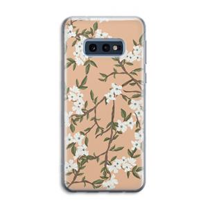 CaseCompany Blossoming spring: Samsung Galaxy S10e Transparant Hoesje