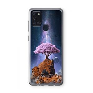 CaseCompany Ambition: Samsung Galaxy A21s Transparant Hoesje