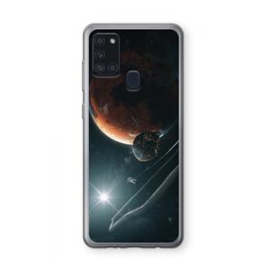 CaseCompany Mars Renaissance: Samsung Galaxy A21s Transparant Hoesje