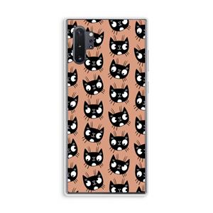 CaseCompany Kat: Samsung Galaxy Note 10 Plus Transparant Hoesje