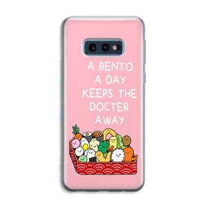 CaseCompany Bento a day: Samsung Galaxy S10e Transparant Hoesje