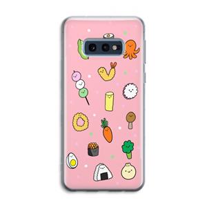 CaseCompany Happy bento friends: Samsung Galaxy S10e Transparant Hoesje