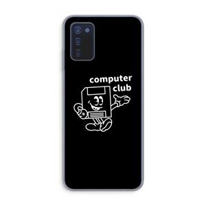 CaseCompany Floppyhead: Samsung Galaxy A03s Transparant Hoesje