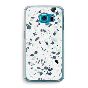 CaseCompany Terrazzo N°2: Samsung Galaxy S6 Transparant Hoesje