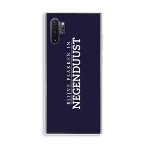 CaseCompany Blijve plakken in Negenduust: Samsung Galaxy Note 10 Plus Transparant Hoesje