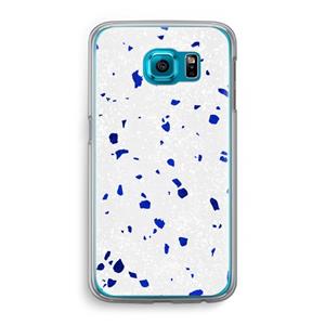 CaseCompany Terrazzo N°5: Samsung Galaxy S6 Transparant Hoesje