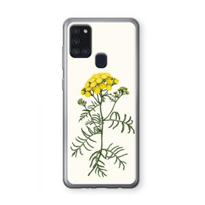 CaseCompany Tansy: Samsung Galaxy A21s Transparant Hoesje