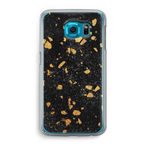 CaseCompany Terrazzo N°7: Samsung Galaxy S6 Transparant Hoesje
