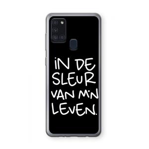 CaseCompany De Sleur: Samsung Galaxy A21s Transparant Hoesje